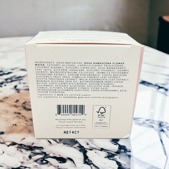 HERBIVORE Pink Cloud Soft Moisture Cream - 1.7 fl oz | 50 mL glass jar - Picture 12 of 12